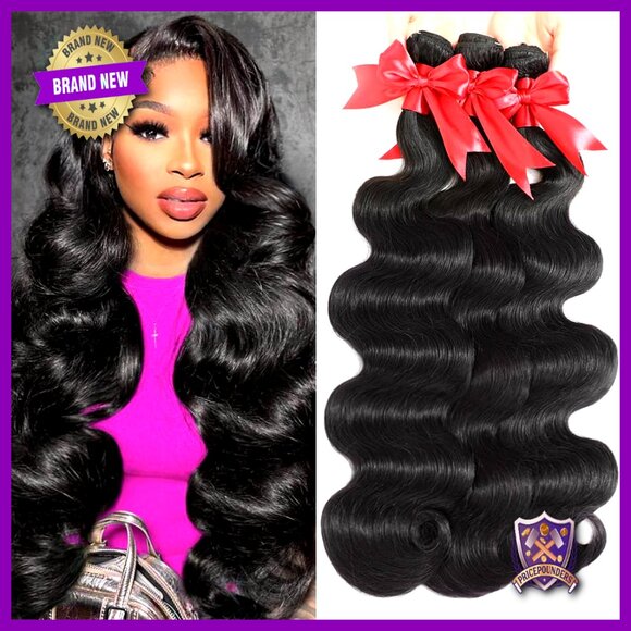 12A Body Wave Human Hair Bundles 16 18 20 Inch Virgin Brazilian Weave main image 5
